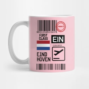 Eindhoven Netherlands travel ticket Mug